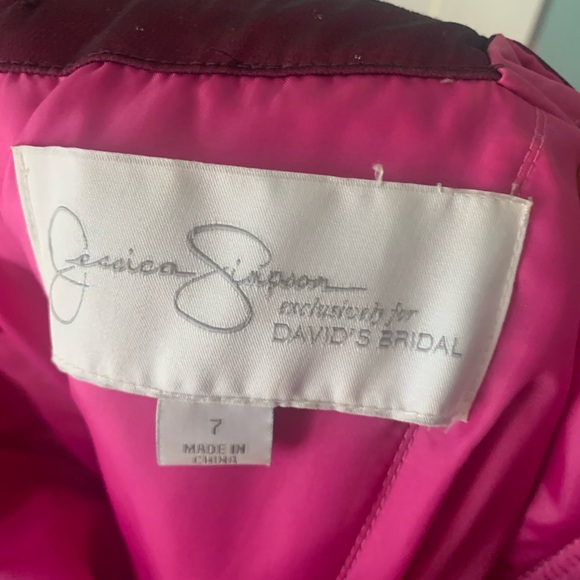 Jessica Simpson by David’s Bridal Gown-Size 7. - Picture 3 of 4